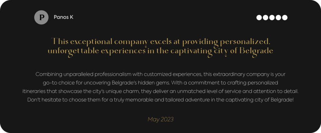 everything belgrade testimonial